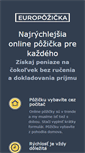 Mobile Screenshot of europozicka.sk